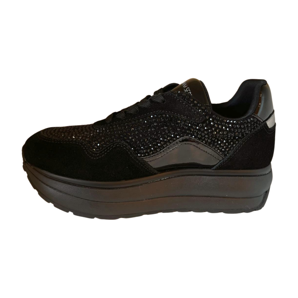 donna-serena-black-platform-trainer