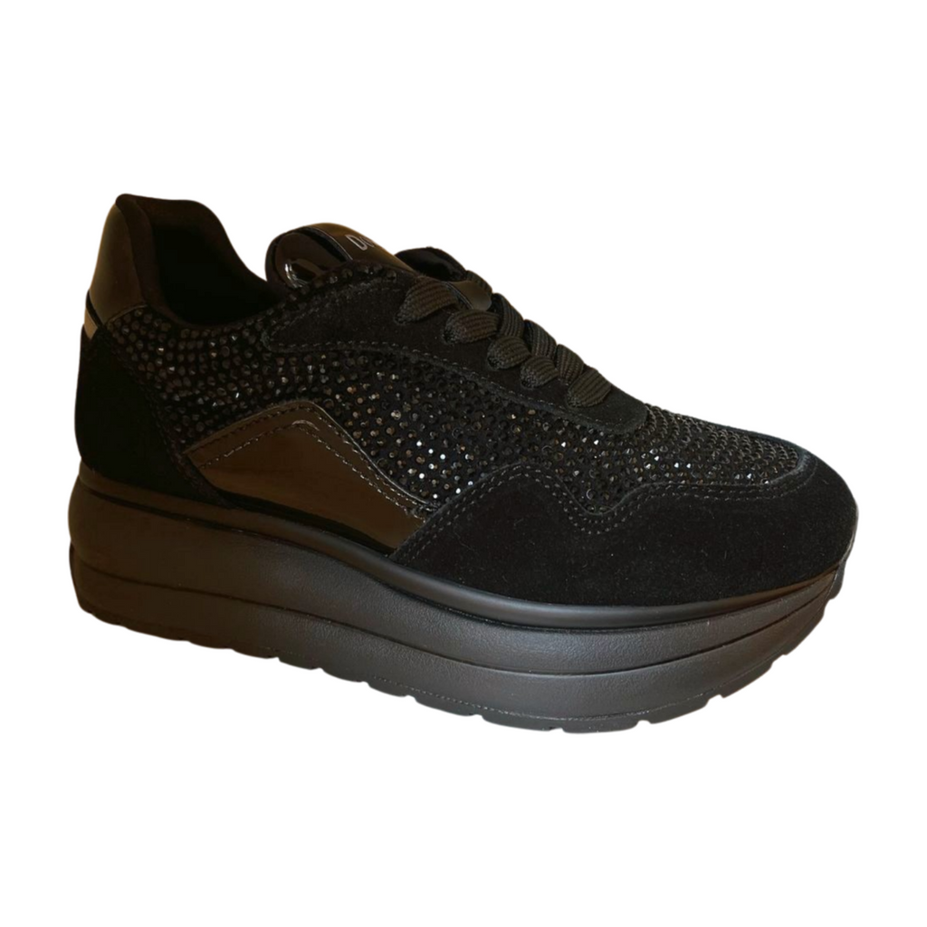 donna-serena-black-platform-trainer