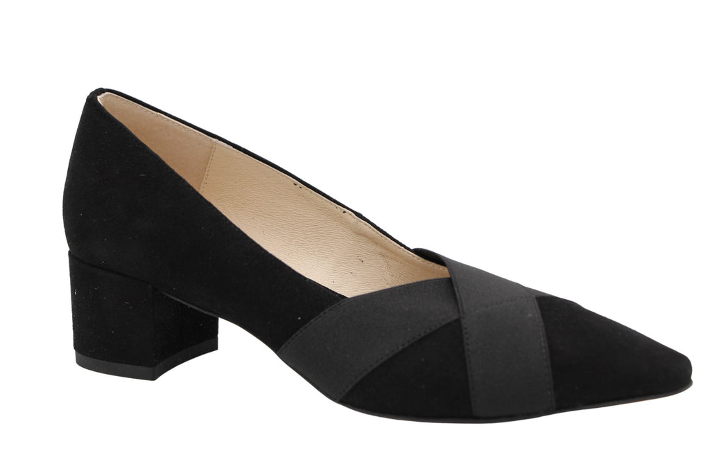 Fabucci-black-suede---leather-block--heel-court-shoe