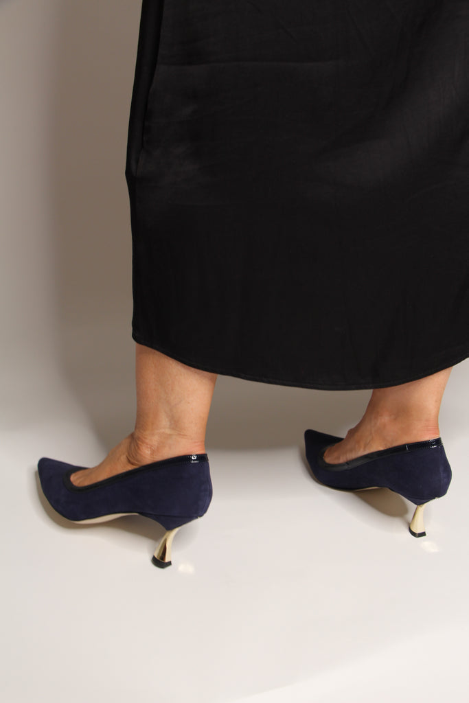 Fabucci--navy-Suede--Kitten--Heel--Court--Shoe--