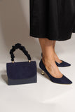 Fabucci--navy-Suede--Kitten--Heel--Court--Shoe-