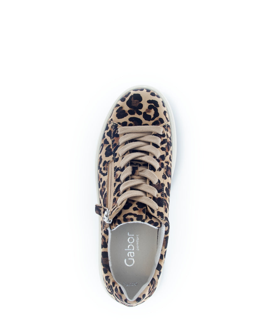 GABOR-Leopard-Print-Platform-Trainer-48890