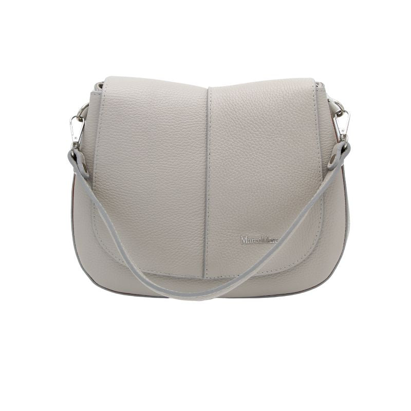 Marco MOREO grey leather handbag 