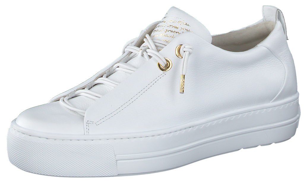 PAUL_GREEN_White_Leather_Trainers_5017_1