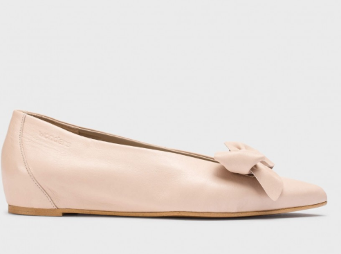 WONDERS-NUDE-LEATHER-BALLET-FLAT-ALONDRA-A-3821