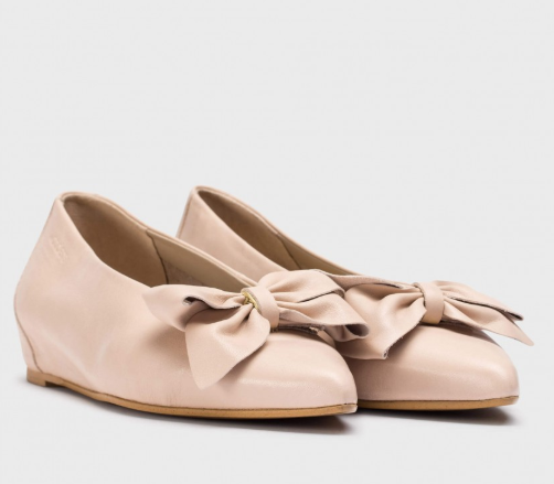 WONDERS-NUDE-LEATHER-BALLET-FLAT-ALONDRA-A-3821