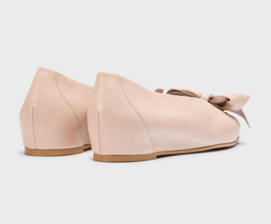 WONDERS-NUDE-LEATHER-BALLET-FLAT-ALONDRA-A-3821