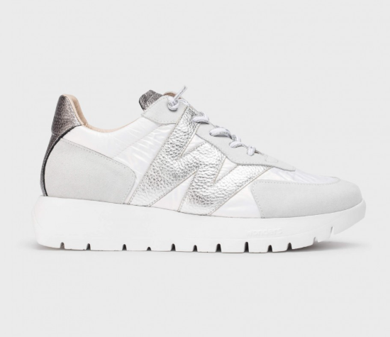 WONDERS-WHITE-SILVER-OSLO-TRAINER-A-2464