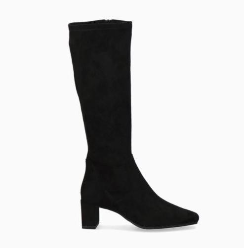 caprice-black-suede-stretch-knee-boot_