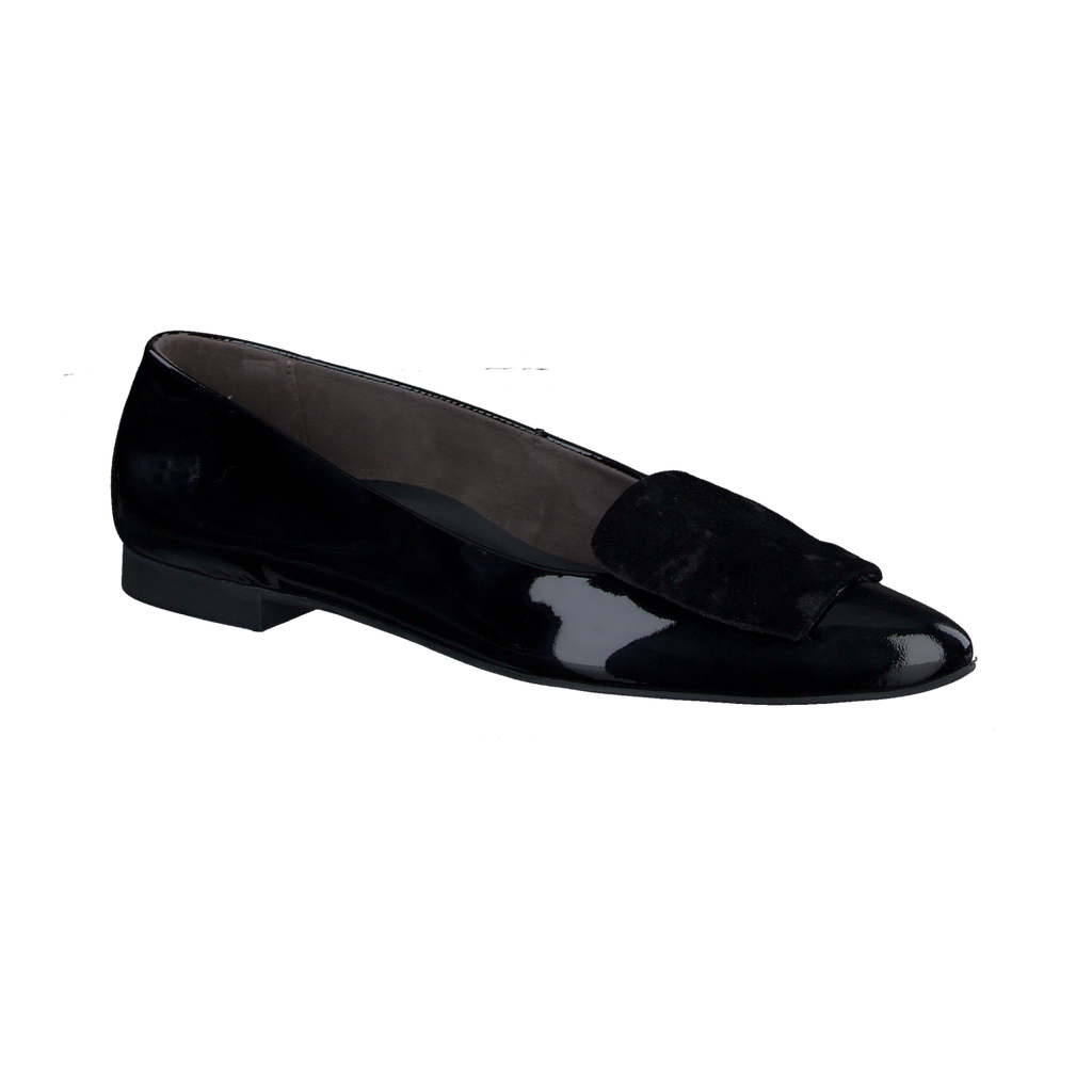 paul-green-black-patent-ballet-flat